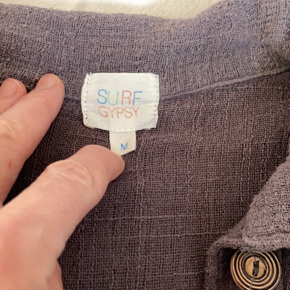 Gray tuxedo style shirt - Picture 6 of 9